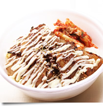マヨ豚カルビ丼