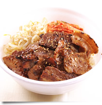 豚カルビ丼